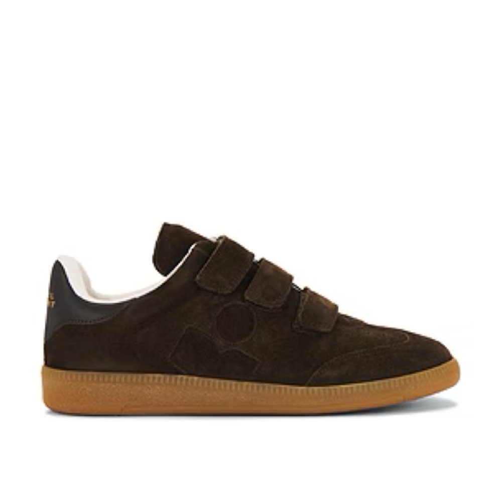 Isabel Marant Dark Brown Suede Sneakers